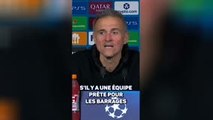 PSG - Luis Enrique : “S’il y a une équipe prête pour les barrages, c’est nous”