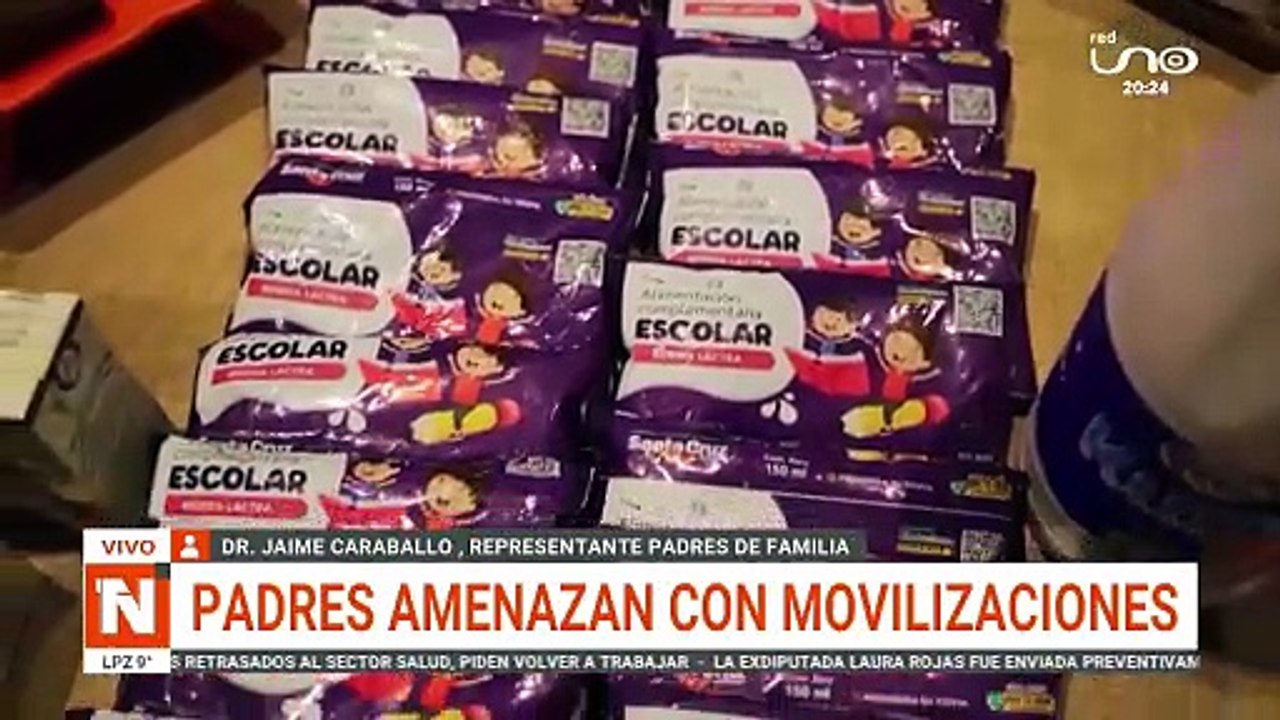 PADRES PIDEN ENTREGA DE DESAYUNO ESCOLAR