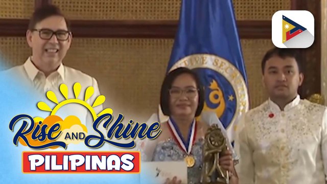 Mga natatanging indibidwal at grupo, pinarangalan sa 2025 Gawad Lingkod Bayani; PBBM, hinimok ang mga kawani na manatiling disiplinado, mahusay, at mapagmahal sa bayan | ulat ni Kenneth Paciente