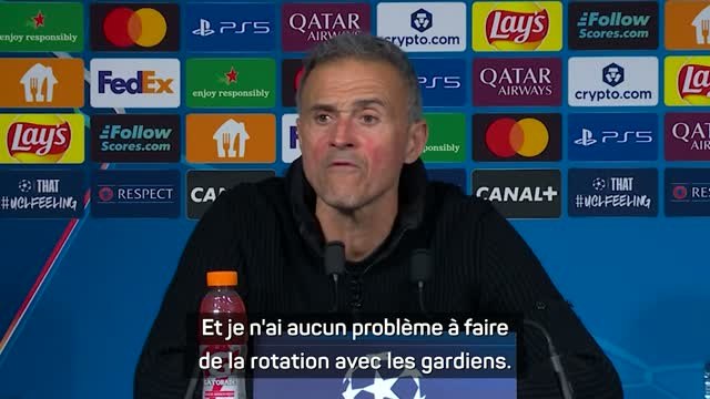 PSG - Luis Enrique : Je n'ai aucun problème à faire de la rotation avec les gardiens”