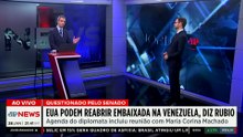 EUA podem reabrir embaixada na Venezuela, diz Rubio