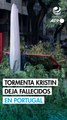 La tormenta Kristin deja al menos cuatro muertos y numerosos daños en Portugal