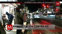 Protestas de ciudadanos exigen la salida definitiva de ICE tras muertes de civiles en Minneapolis