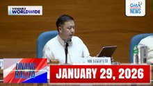 Unang Balita sa Unang Hirit: (Part 1) JANUARY 29, 2026 [HD]