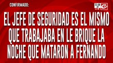 El jefe de seguridad es el mismo que trabajaba en Le Brique la noche que mataron a Fernando