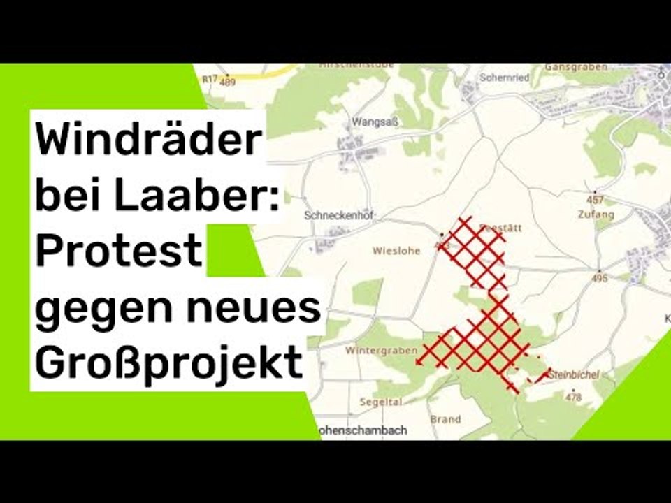 Windräder bei Laaber: Protest gegen neues Großprojekt