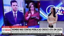 Rombo nas contas públicas cresce 43% em 2025; Denise Campos explica impactos | TEMPO REAL