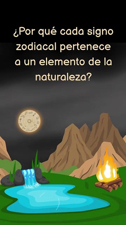 ¿Por qué cada signo zodiacal pertenece a un elemento de la naturaleza