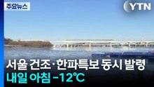 서울 건조·한파특보 동시 발령, 내일 -12℃...주말 낮 풀려 / YTN