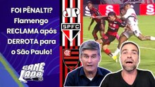 "CULPAR ARBITRAGEM??? PELO AMOR DE DEUS! O FLAMENGO contra SÃO PAULO..." FOI PÊNALTI no ARRASCAETA?
