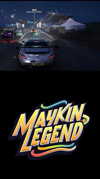 Corrida de Estrada No Online "CVDD" Mercedes-Benz SLS AMG 2011 Forza Horizon 5 #maykinlegend  #gameplay  #forzahorizon5