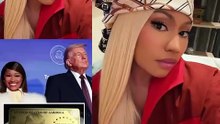 Nicki minaj receives trump gold card