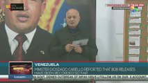 Venezuela: Minister Diosdado Cabello reported that 808 releases have been recorded so far