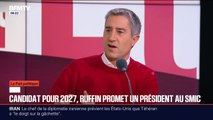 LE FAIT POLITIQUE D'ANNE - François Ruffin veut abaisser le salaire du président au Smic alors que 80% des Français pensent que certains élus sont trop payés