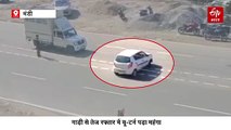 बीच सड़क पर कार से खतरनाक स्टंट करना पड़ा महंगा,  पुलिस ने काटा ₹18,500 का चालान