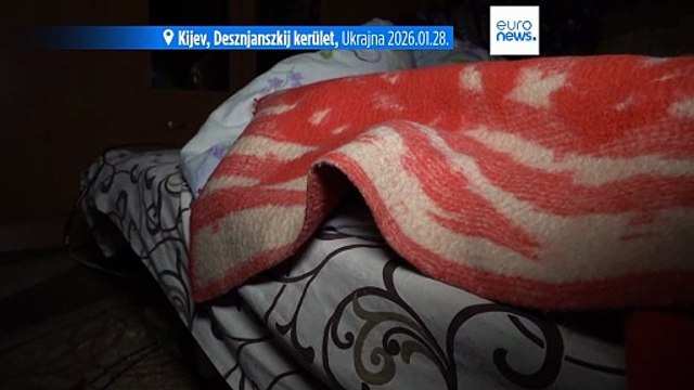 Napok óta több ezren fagyoskodnak Kijevben - nincs áram, nincs fűtés