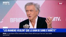 Iran: Bernard-Henri Lévy, philosophe et écrivain, appelle à 