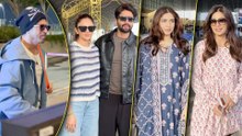 Mumbai Airport: KING Shah Rukh Khan, Rakul-Jackky, Bhumi Pednekar & Chitrangada Singh Snapped In Style