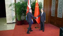 Starmer meets China’s Zhao Leji in Beijing