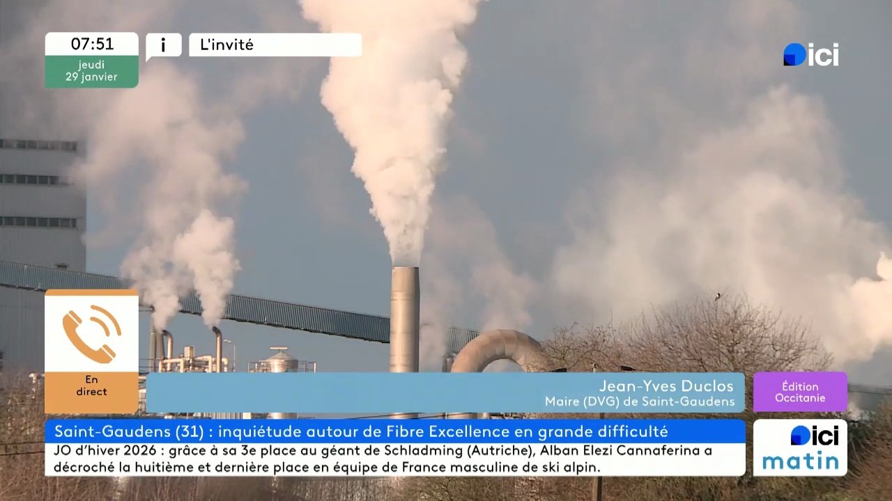 L'invité Jean-Yves Duclos, maire de Saint-Gaudens - 29 janvier
