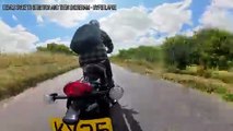 Fast-Paced Hyperlapse Motorcycle Ride Devils Dyke to the Coast