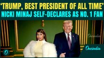 From Trump CRITIC to ‘Best President Ever’: Nicki Minaj STUNS as She Takes Over White House Stage