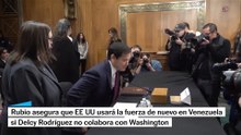 Rubio asegura que EE UU volverá a usar a la fuerza en Venezuela "si Delcy Rodríguez no colabora con Washington"