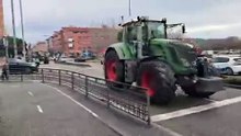 Tractorada en Valladolid