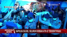 Momen Penyerahan Jenazah Korban Pesawat ATR 42-500 yang Telah Diidentifikasi