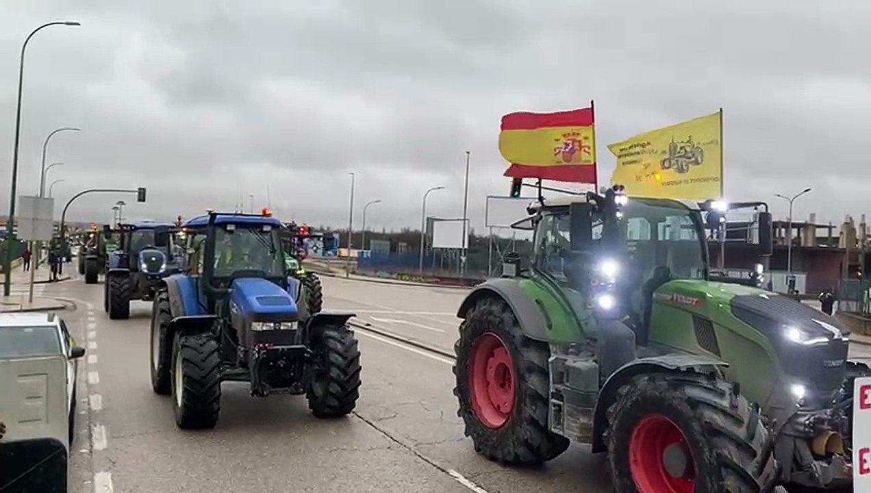 La tractorada en Burgos ya está en marcha. Arranca desde Villafría