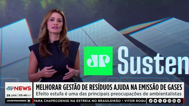 Gestão de resíduos ajuda a reduzir gases do efeito estufa; Patrícia Costa comenta
