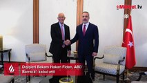 ABD-İran geriliminde Türkiye devrede: Ankara'ya kritik ziyaret! Dışişleri Bakanı Hakan Fidan, Barrack'ı kabul etti