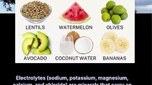 high electrolyte foods