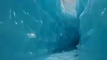 Extreme Nature - Inside Matanuska Glacier Ice Cave Alaska