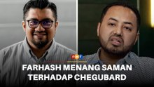 Farhash menang saman terhadap Chegubard, diperintah bayar ganti rugi RM550,000