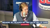 INSTANT REACTION: Bill Belichick is not a first-ballot Hall of Famer