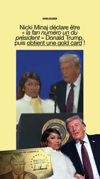 Invitée hier par Donald Trump à prendre la parole lors d’un événement à Washington consacré au lancement de “comptes Trump” pour les enfants américains, Nicki Minaj a affirmé être “probablement la fan numéro un du président”.