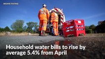 Household water bills to rise by average 5.4% from April