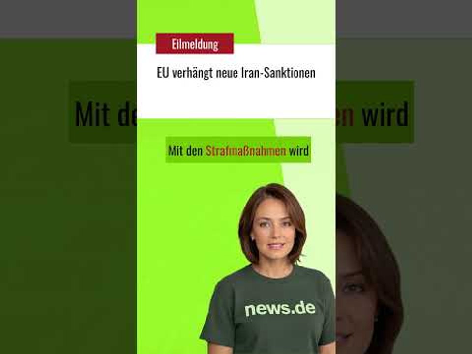 EU verhängt neue Iran-Sanktionen