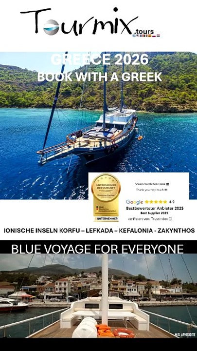 Blue Voyage cruises in Greece 2026