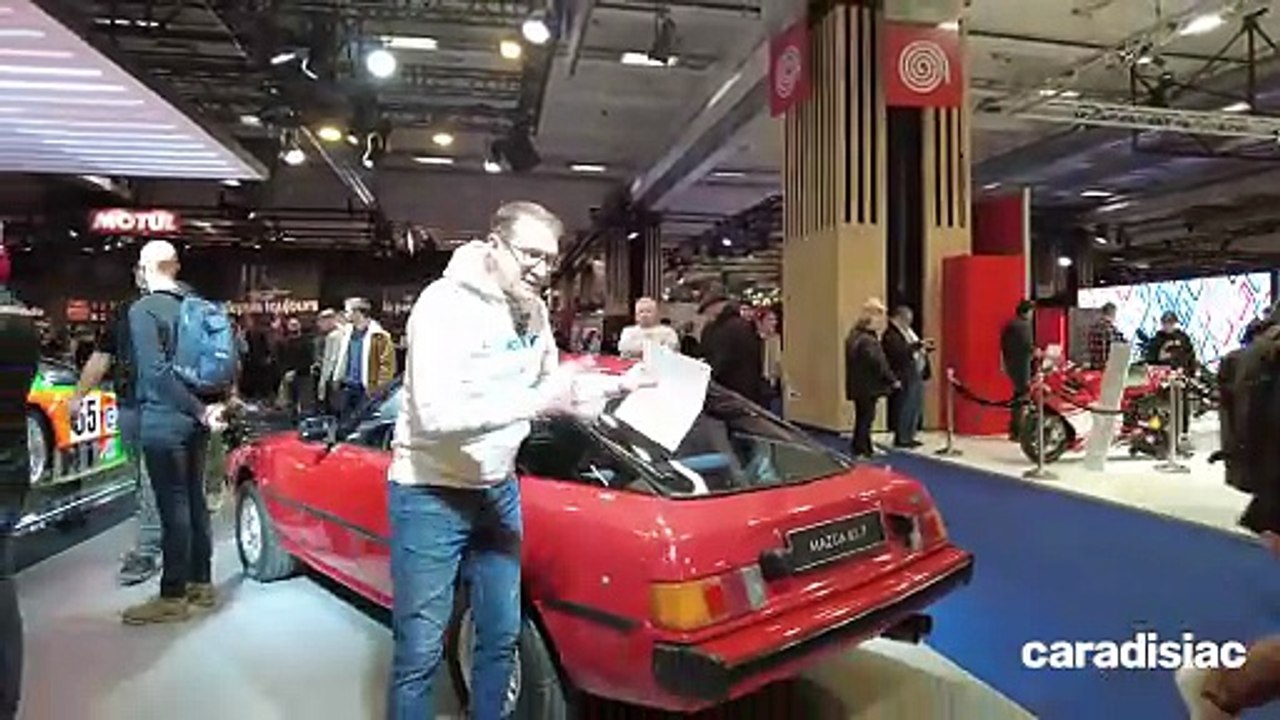 Mazda met le moteur rotatif à l'honneur au salon Rétromobile 2026. La 787B victorieuse au Mans est là !
