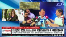 Empresários e Faria Lima aceitam Flávio Bolsonaro para Presidência; Mehero e Kobayashi comentam