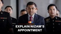 Explain Nizam’s appointment as armed forces chief, defence ministry told