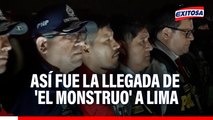 'El Monstruo' llegó a Lima: Erick Moreno Hernández arribó tras ser extraditado de Paraguay
