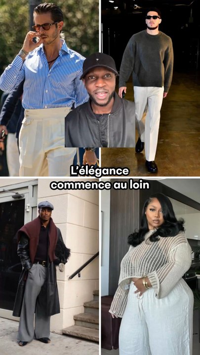 L'élégance commence au loin.Avant les détails, il y a la forme.Avant les vêtements, la silhouette