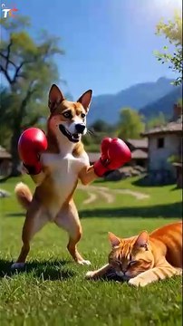 Funny Dog Pushes Dead Cat in Trolley... Tiger Saves the Day! 😂🛒🐅 | Epic Animal Rescue