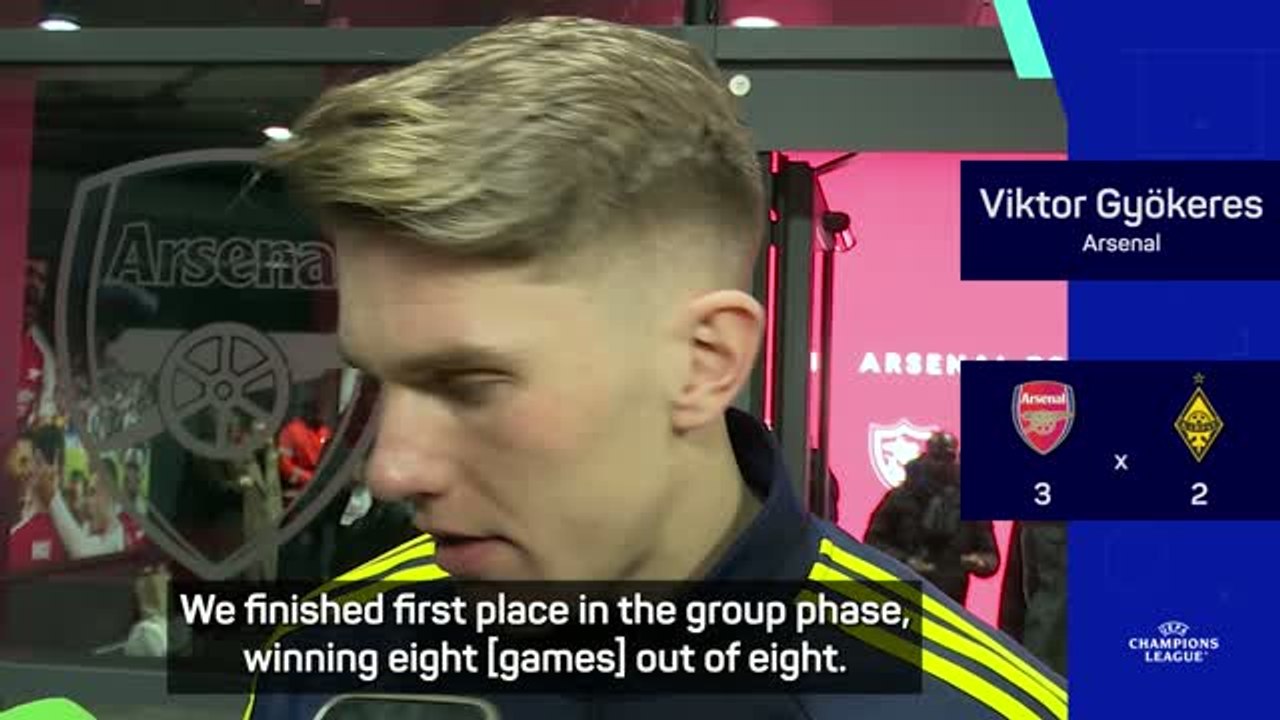 Gyokeres urges consistency in Arsenal's trophy hunt