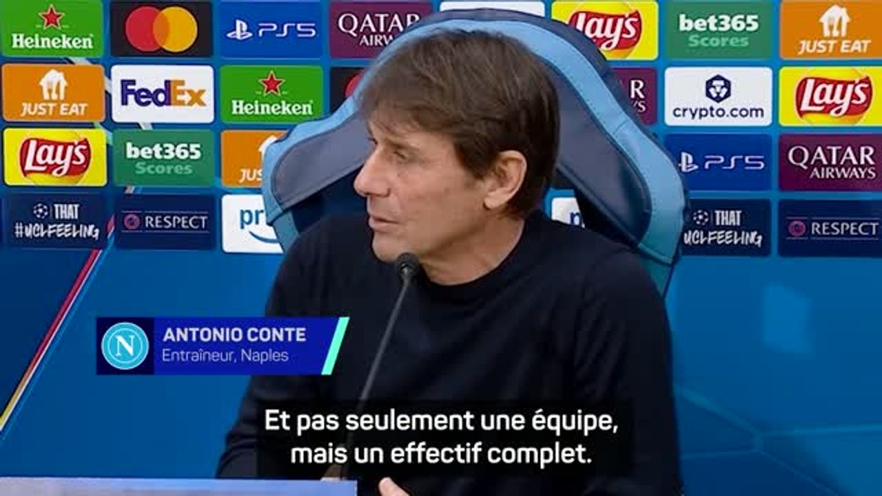 Naples - Conte : "Chelsea est l’un des favoris pour remporter quelque chose d’important"