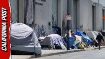 Homeless encampments line the streets of Los Angeles