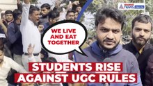 Lucknow University Students Protest New UGC Rules, Chant ‘We Live And Eat Together’